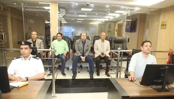 من داخل مركز السيطرة الموحد ببنى سويف 