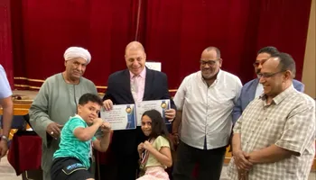 تعليم قنا تُكرم «آسيا ومحمد» لحصولهما على أول الجمهورية في الكيك بوكسينج