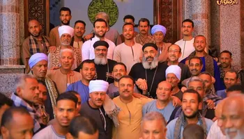 قساوسة يشاركون في افتتاح مسجد بقنا  