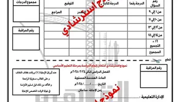 النماذج الاسترشادية 