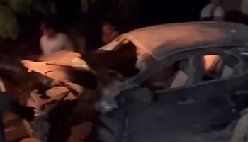جانب من الحادث 