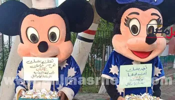 استقبال طلاب الشهادة الإعدادية بالمنوفية 