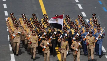 العرض العسكري المصري 
