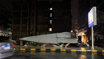 تداعيات عاصفة الإسكندرية