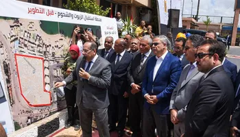 جانب من الجولة التفقدية لمحطة الزيوت بالمكس