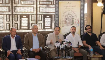 جانب من المؤتمر الصحفي