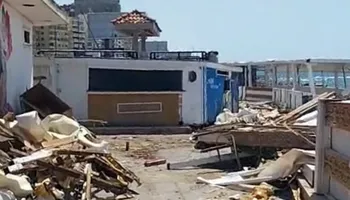 خسائر عاصفة الإسكندرية