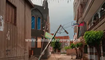 سقوط اعمده اناره 