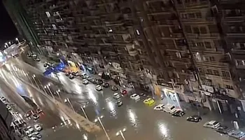 سوء الأحوال الجوية في محافظة الإسكندرية 