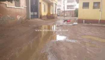 هطول أمطار غزيرة على كفر الشيخ 