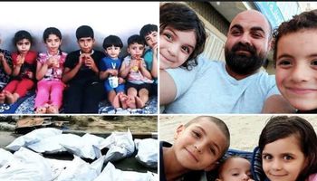 استشهاد زوج الطبيبة آلاء النجار 