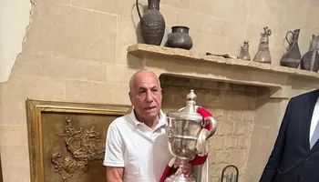 حسين لبيب مع كأس مصر 