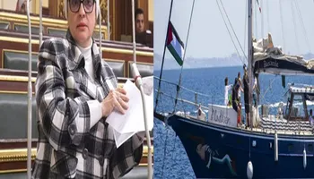 النائبة سميرة الجزار تدين اختطاف السفينة مادلين 