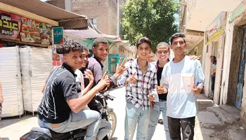 جانب من الطلاب 