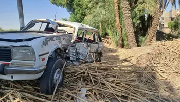 جانب من الحادث 