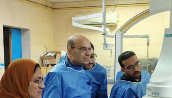 الفريق الطبي بمستشفى قنا الجامعي 