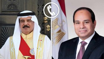السيسى ونظيره البحريني