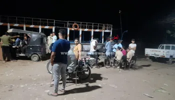 جانب من الحادث 