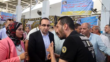 جانب من مبادرة أسماكنا بنصف ثمنها