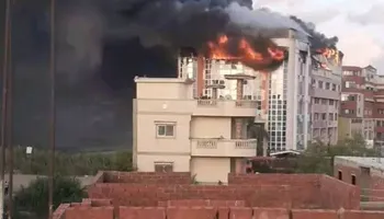 حريق داخل مدرسة دولية بالإسكندرية