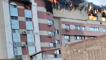 حريق داخل مدرسة دولية بالإسكندرية