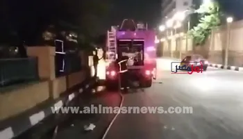 حريق شارع محمد علي بالإسماعيلية 