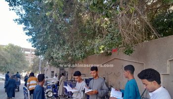 طلاب الشهادة الثانوية الأزهرية بسوهاج