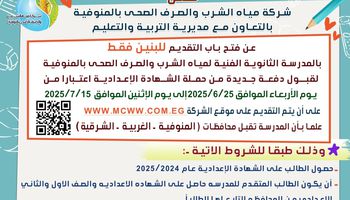 مياه المنوفية