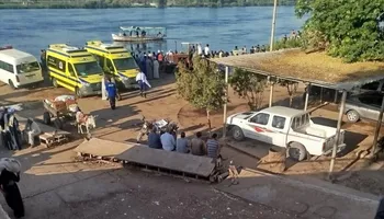 جانب من الحادث 