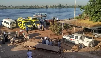 جانب من الحادث 