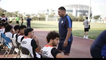 آدم كايد في مران الزمالك 