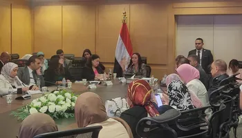 اجتماع وزيرة التضامن 