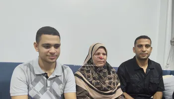 الأول على الثانوية الأزهرية بالشرقية وأسرته 