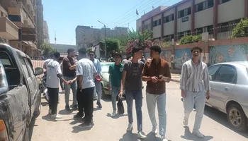 جانب من الامتحان اليوم 