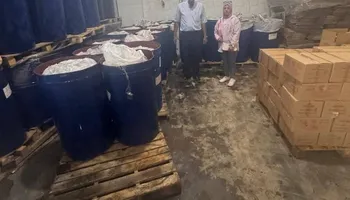 جانب من المضبوطات 