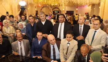 جانب من عقد القران 