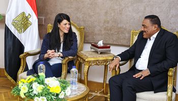 وزيرة التخطيط والتعاون الدولى ومحافظ مطروح