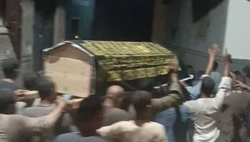 جانب من الجنازة 