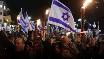 احتجاجات في تل أبيب