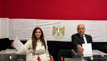 السفير المصري وزوجتة قي النرويج