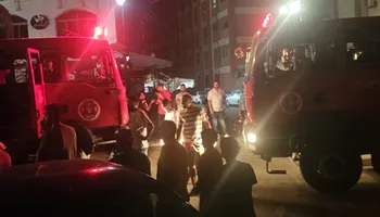 السيطرة على حريق ميكروباص بشارع طرح البحر السياحي ببورسعيد