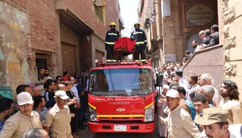 تشييع جثمان الرائد أحمد حافظ 