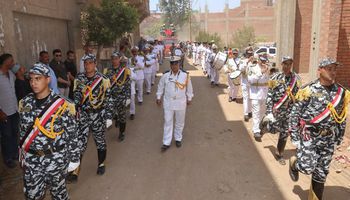 تشييع جثمان الرائد أحمد حافظ 