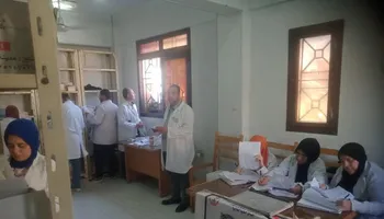 جانب من القافلة الطبية 