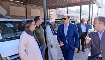 جانب من زيارة المواقف