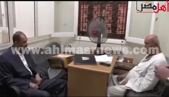 جانب من ضبط مواطن غير موظف داخل جمعية زراعية 