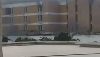 حريق جامعة قناة السويس  