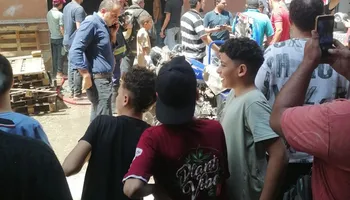 حريق قويسنا