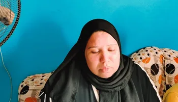زوجة المتوفي راغب