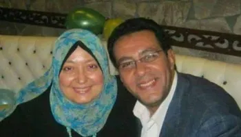 تامر ضيائي وزوجته 